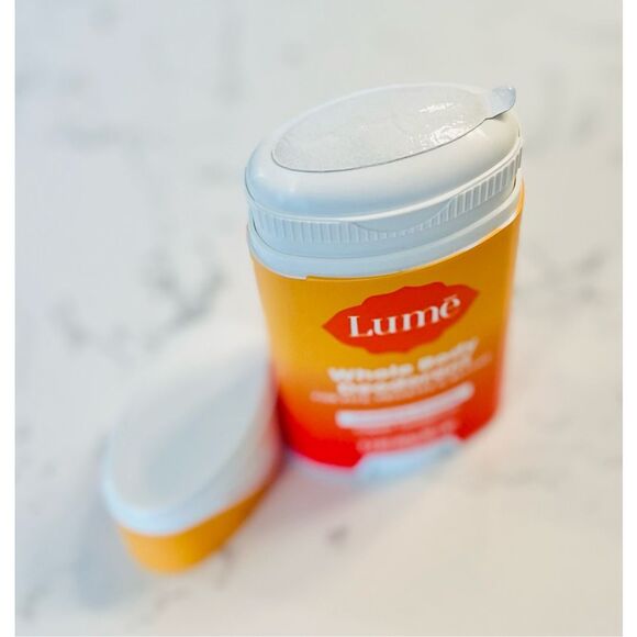 Lume Whole Body Deodorant Invisible Cream Stick Clean Tangerine Aluminum Free - Picture 3 of 3